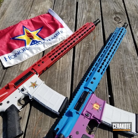 Powder Coating: KEL-TEC® NAVY BLUE H-127,Wild Purple H-197,S.H.O.T,HABANERO RED H-318,Honor and Sacrifice,Gold H-122,FROST H-312,Honor and Remember,AR-15,Sea Blue H-172