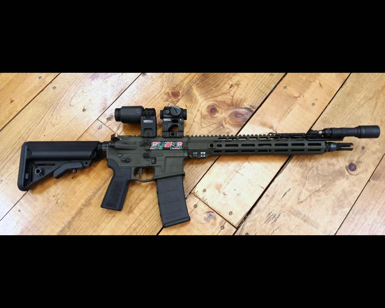 AR-15 Build Cerakoted using Magpul® O.D. Green | Cerakote