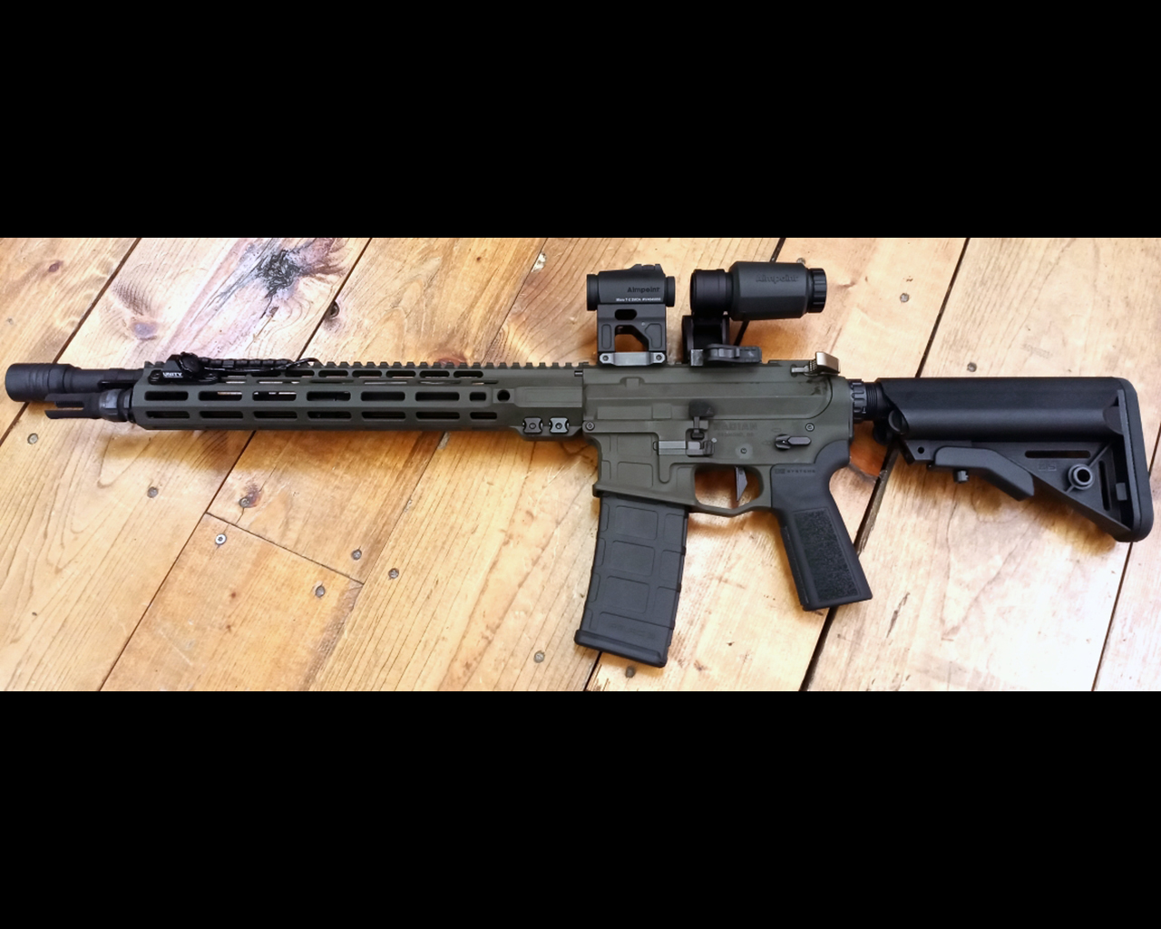 AR-15 Build Cerakoted using Magpul® O.D. Green | Cerakote