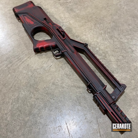 Powder Coating: Rustic,S.H.O.T,Halo Theme,tangfolio,Halo,Appeal,Rifle,Graphite Black H-146,Distressed,Dooms Day,Red and Black,USMC Red H-167,Firearms,Bullpup,Battleworn
