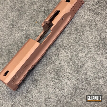 Powder Coating: ROSE GOLD H-327,Smith & Wesson,Smith & Wesson M&P Shield,S.H.O.T,M&P