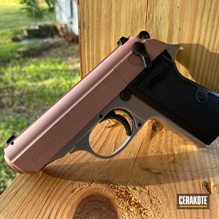 Powder Coating: ROSE GOLD H-327,Walther PPS,S.H.O.T,Walther,.22