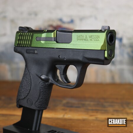 Powder Coating: Graphite Black H-146,Smith & Wesson,S.H.O.T,Pistol,M&P,Firearms,Handgun,Guns