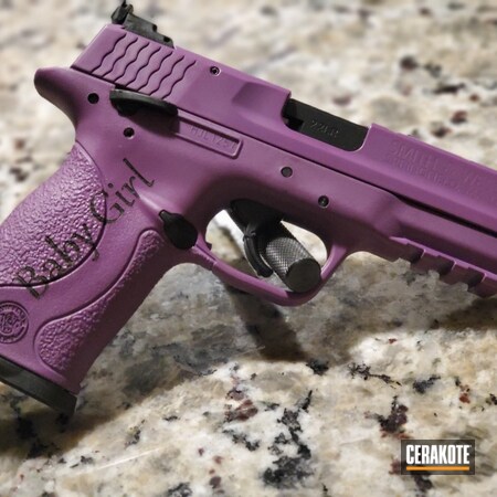 Powder Coating: Smith & Wesson,Wild Purple H-197,S.H.O.T,.22,M&P