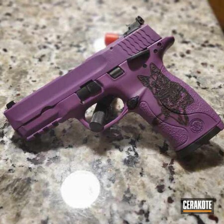 Powder Coating: Smith & Wesson,Wild Purple H-197,S.H.O.T,.22,M&P