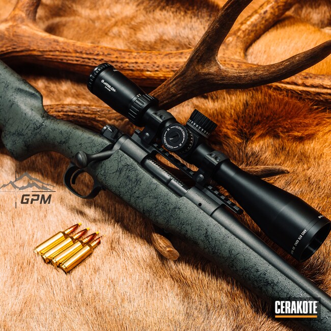 Winchester Model 70 Cerakoted using Cobalt | Cerakote