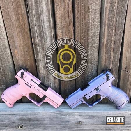 Powder Coating: PINK CHAMPAGNE H-311,CRUSHED ORCHID H-314,S.H.O.T,22lr,Walther,Walther PPQ,P22