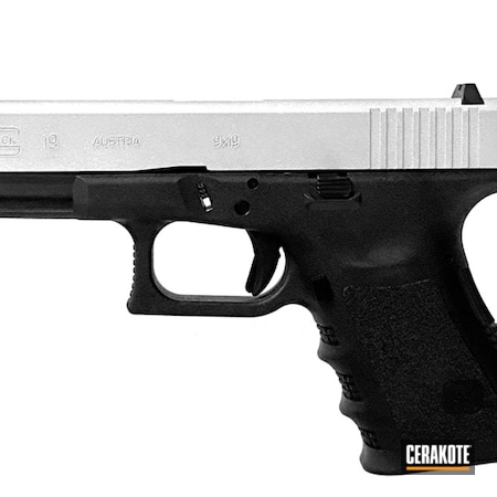 Powder Coating: 9mm,Satin Aluminum H-151,Glock,S.H.O.T,Glock 19,Handgun,Guns