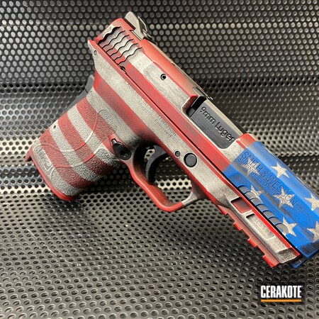 Powder Coating: Smith & Wesson,S.H.O.T,Armor Black H-190,Stormtrooper White H-297,USMC Red H-167,M&P,American Flag,Ridgeway Blue H-220,Stars and Stripes,Heat Shields
