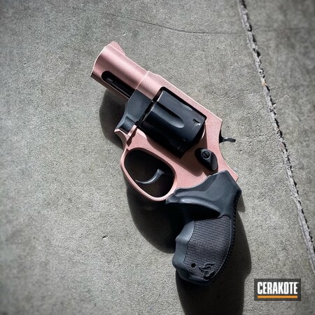 Powder Coating: ROSE GOLD H-327,Smith & Wesson,S.H.O.T,Revolver