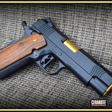 Powder Coating: Graphite Black H-146,1911,S.H.O.T,Pistol