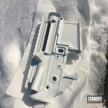 Powder Coating: S.H.O.T,Anderson Mfg.,AR Lower Receiver,Bright White C-140,Upper / Lower