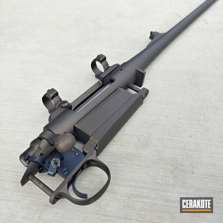 Powder Coating: Midnight Bronze H-294,S.H.O.T,Remington 700,Rifle,Bolt Action Rifle