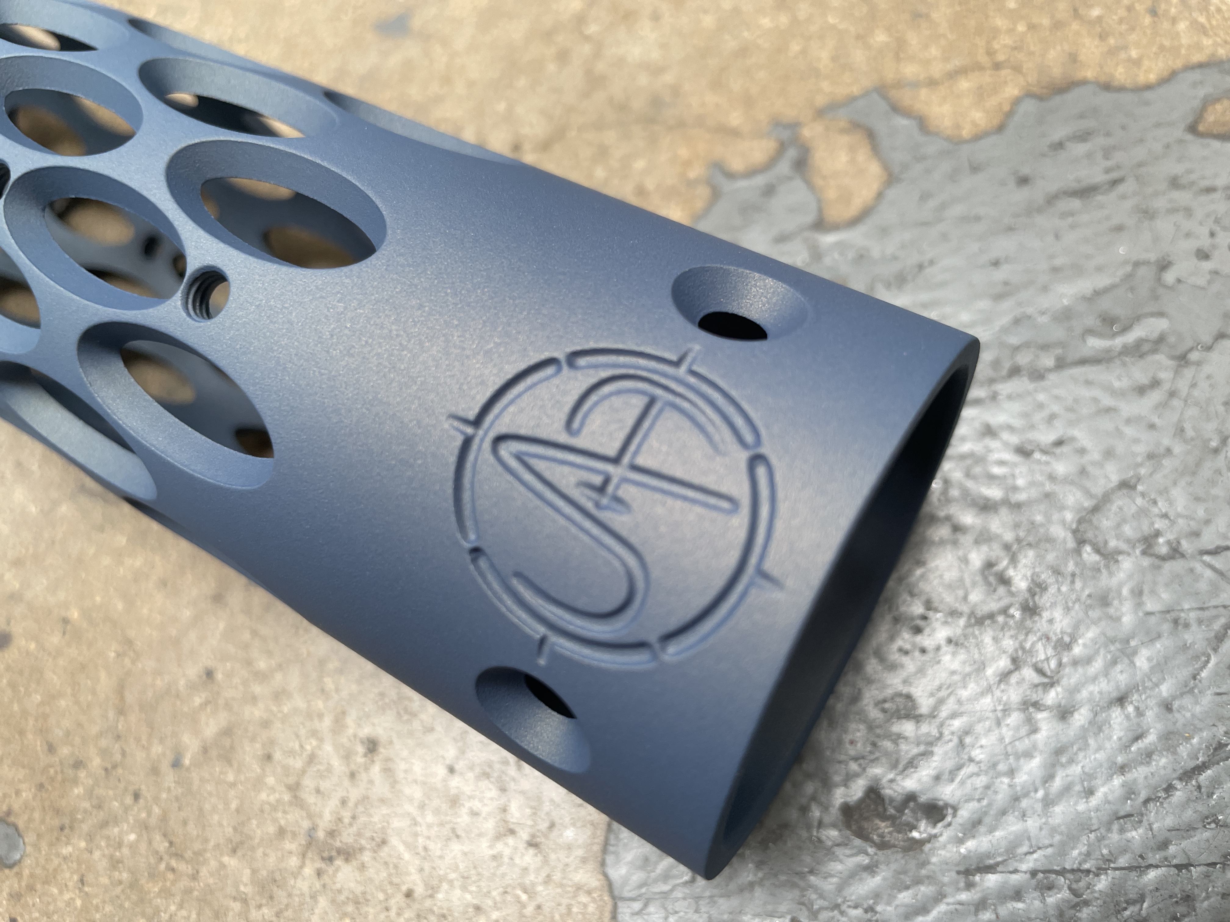 Custom Hand Guard Custom Handguard Cerakoted using Northern Lights | Cerakote