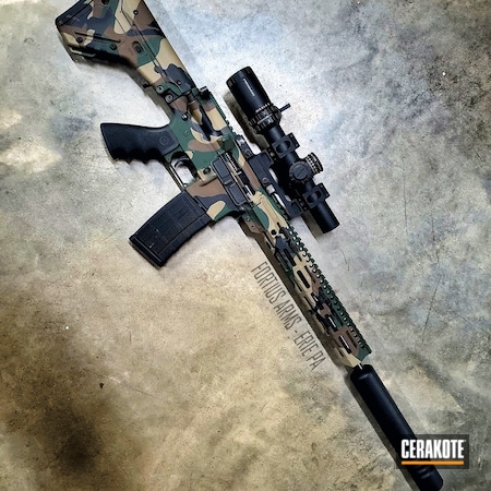 Powder Coating: Graphite Black H-146,Chocolate Brown H-258,S.H.O.T,Highland Green H-200,AR Build,Woodland Camo,M81,Coyote Tan H-235