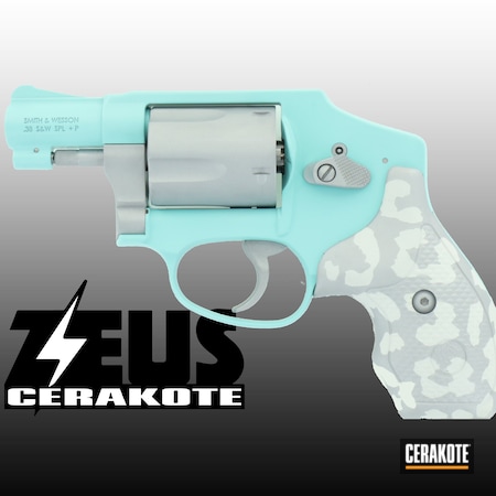 Powder Coating: Smith & Wesson,S.H.O.T,Crushed Silver H-255,FROST H-312,Robin's Egg Blue H-175,.38
