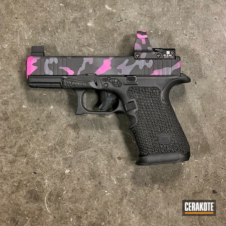 Powder Coating: Glock,S.H.O.T,SIG™ PINK H-224,Glock 19,Camo,Custom Camo