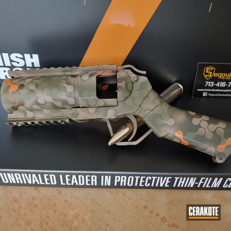 Powder Coating: Midnight Bronze H-294,S.H.O.T,Airsoft,TEQUILA SUNRISE H-309,MAGPUL® FDE C-267,Grenade Launcher