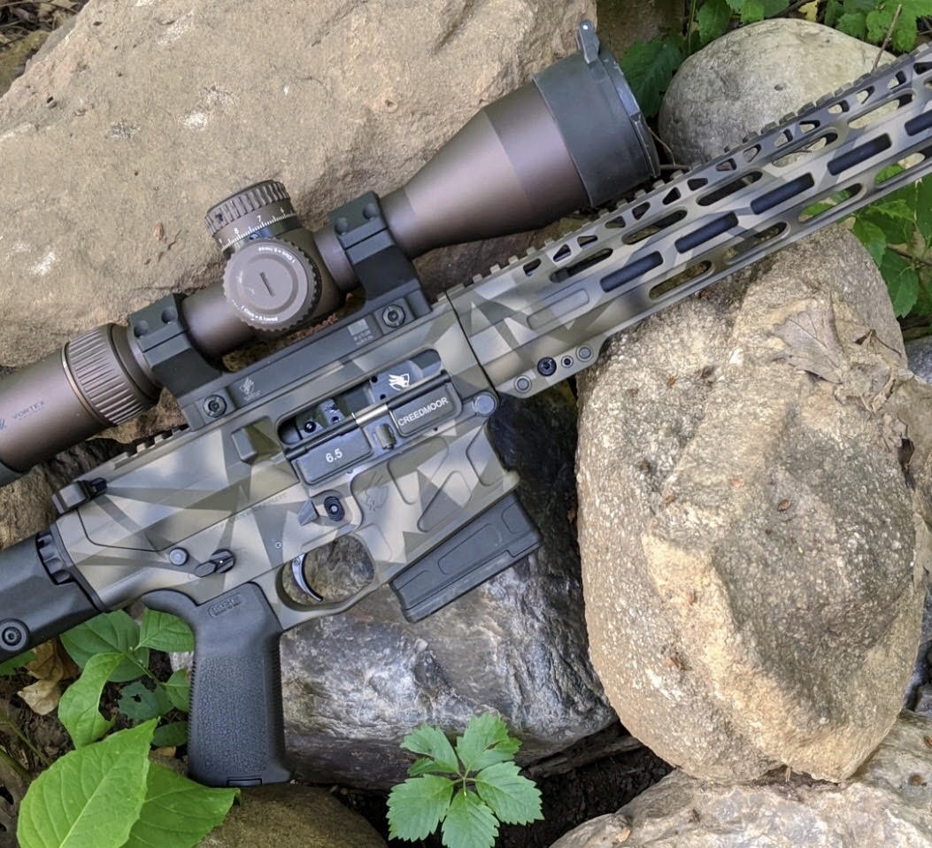 Splinter Camo AR Build Cerakoted using Magpul® O.D. Green, Graphite ...