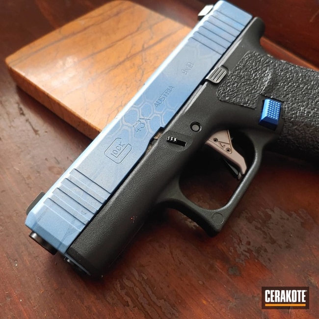 Cerakoted Glock 43x In H-297, H-169 And H-326