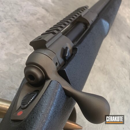 Powder Coating: Midnight Bronze H-294,S.H.O.T,Armor Black H-190,Savage Arms,Bolt Action Rifle,Savage