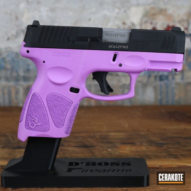 Taurus G3c Pistol Cerakoted Using Purplexed