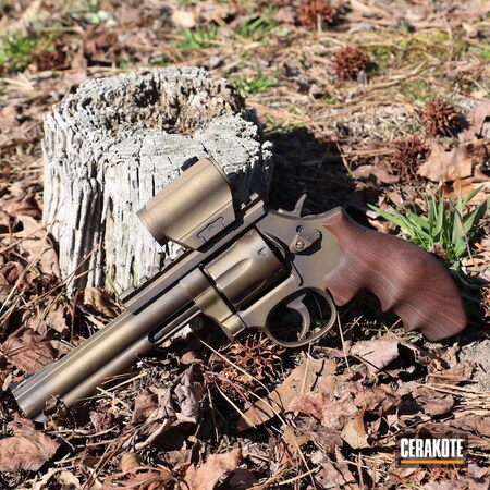 Powder Coating: Smith & Wesson,S.H.O.T,VORTEX® BRONZE H-293,Burnt Bronze H-148,.357 Magnum,Magnum