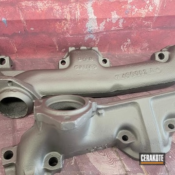 Cerakoted Exhaust Manifold In C-7600 And C-7700