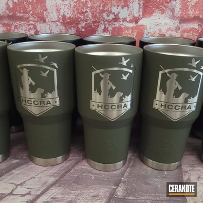Custom Coat Your Tumbler Cup with Cerakote by Joint Force Enterprises