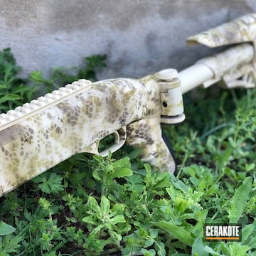 Custom Camo Shotgun Cerakoted Using Benelli® Sand