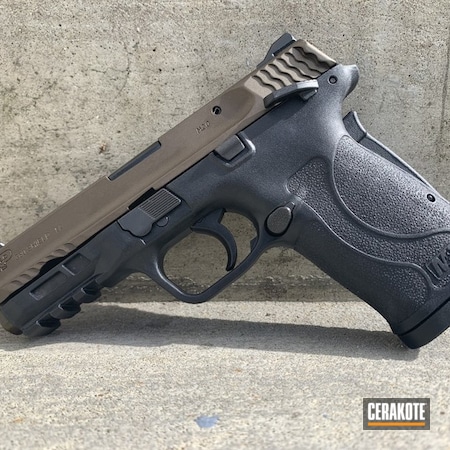 Powder Coating: Slide,9mm,Midnight Bronze H-294,Smith & Wesson,S.H.O.T
