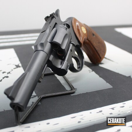 Powder Coating: S.H.O.T,.357,BLACKOUT E-100,.357 Magnum,Clean,Revolver,Restoration,Colt,Colt Trooper,Elite,6 Shot