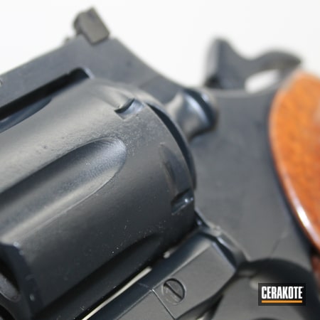 Powder Coating: S.H.O.T,.357,BLACKOUT E-100,.357 Magnum,Clean,Revolver,Restoration,Colt,Colt Trooper,Elite,6 Shot