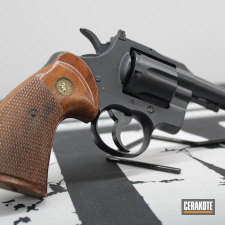 Powder Coating: Elite,BLACKOUT E-100,Clean,S.H.O.T,Colt Trooper,6 Shot,Revolver,Colt,.357,Restoration,.357 Magnum