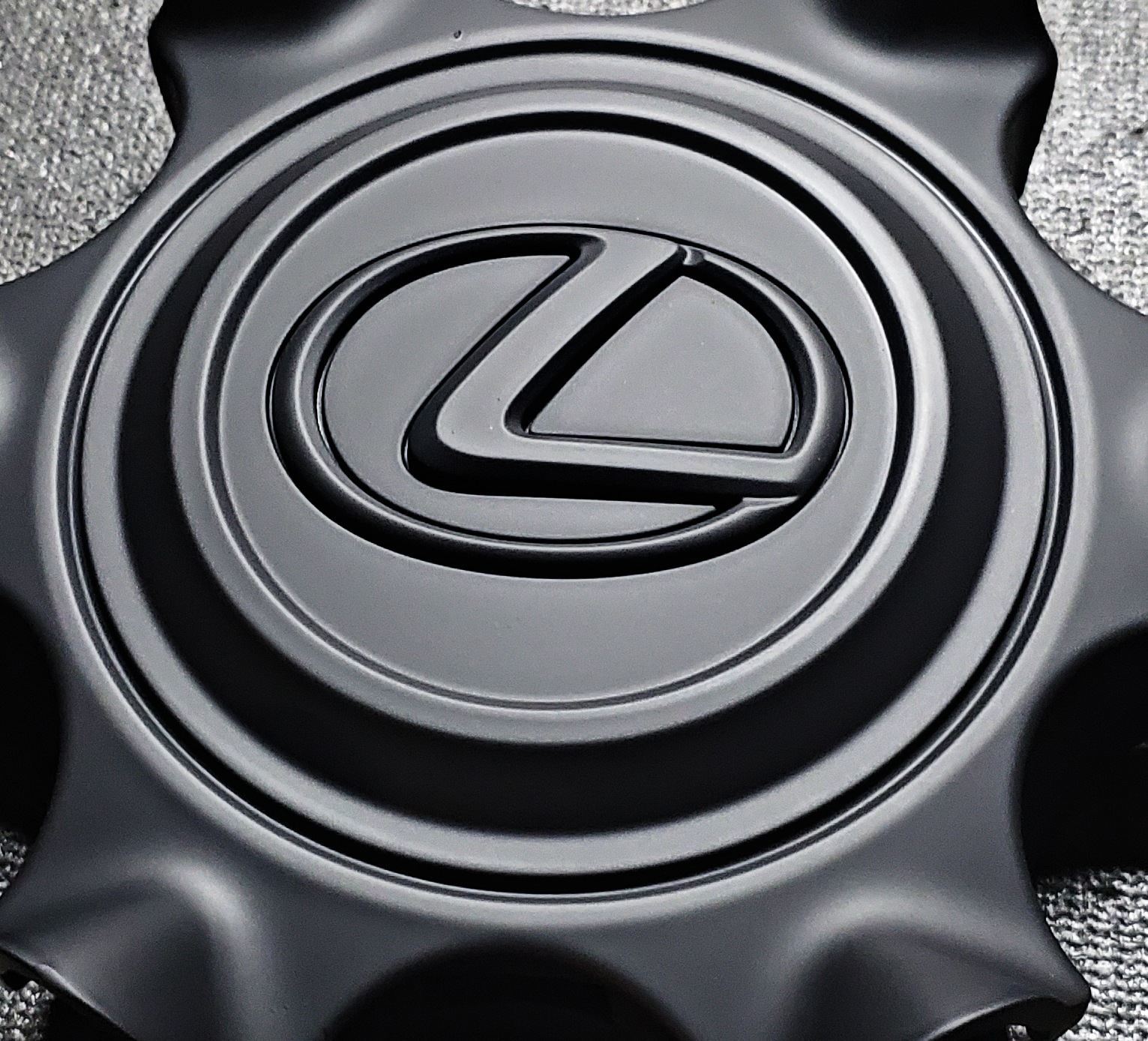Graphite Lexus Rims Lexus Wheels Cerakoted using Graphite Black | Cerakote