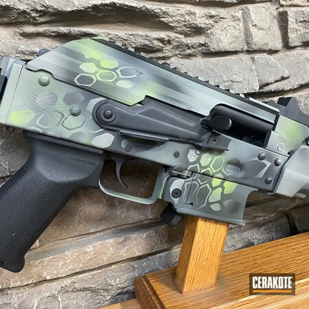 Powder Coating: 9mm,Graphite Black H-146,Zombie Green H-168,S.H.O.T,Palmetto State Armory,AK Rifle,Bull Shark Grey H-214