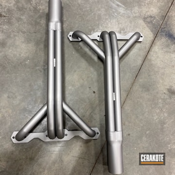 Exhaust Headers Cerakoted Using Stainless