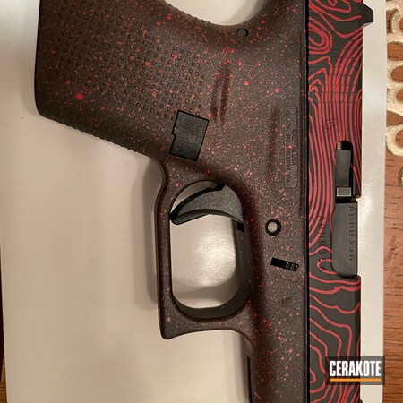 Powder Coating: Graphite Black H-146,.380 ACP,S.H.O.T,FIREHOUSE RED H-216