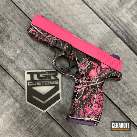 Powder Coating: Smith & Wesson,S.H.O.T,Muddy Girl,Prison Pink H-141