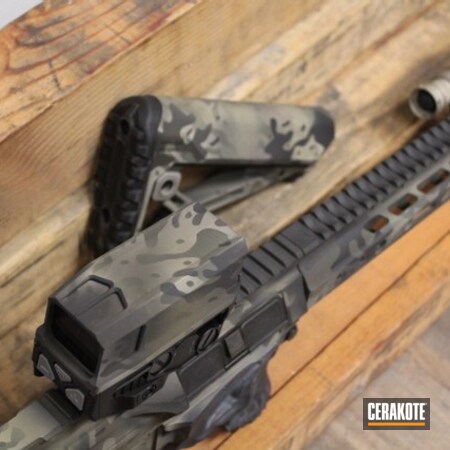 Powder Coating: Graphite Black H-146,AR,S.H.O.T,MULTICAM® BRIGHT GREEN H-343,.223,Camo,Sniper Grey H-234,Rifle