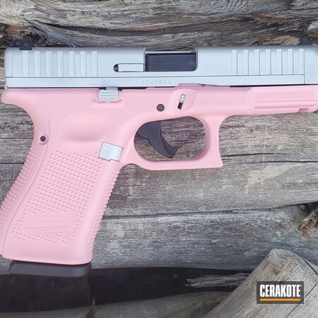 Powder Coating: Glock 44,Satin Aluminum H-151,Glock,Bazooka Pink H-244,S.H.O.T,Pistol,.22,.22LR