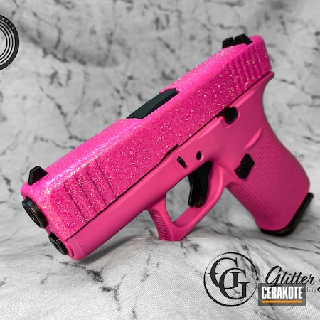 Powder Coating: Glock,.9,S.H.O.T,Prison Pink H-141,g43x