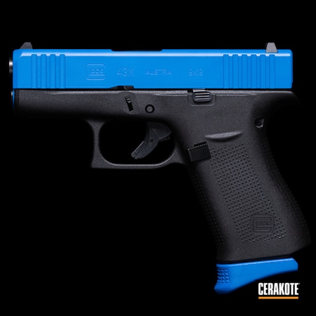 Powder Coating: 9mm,Glock,NRA Blue H-171,S.H.O.T,Glock 43X