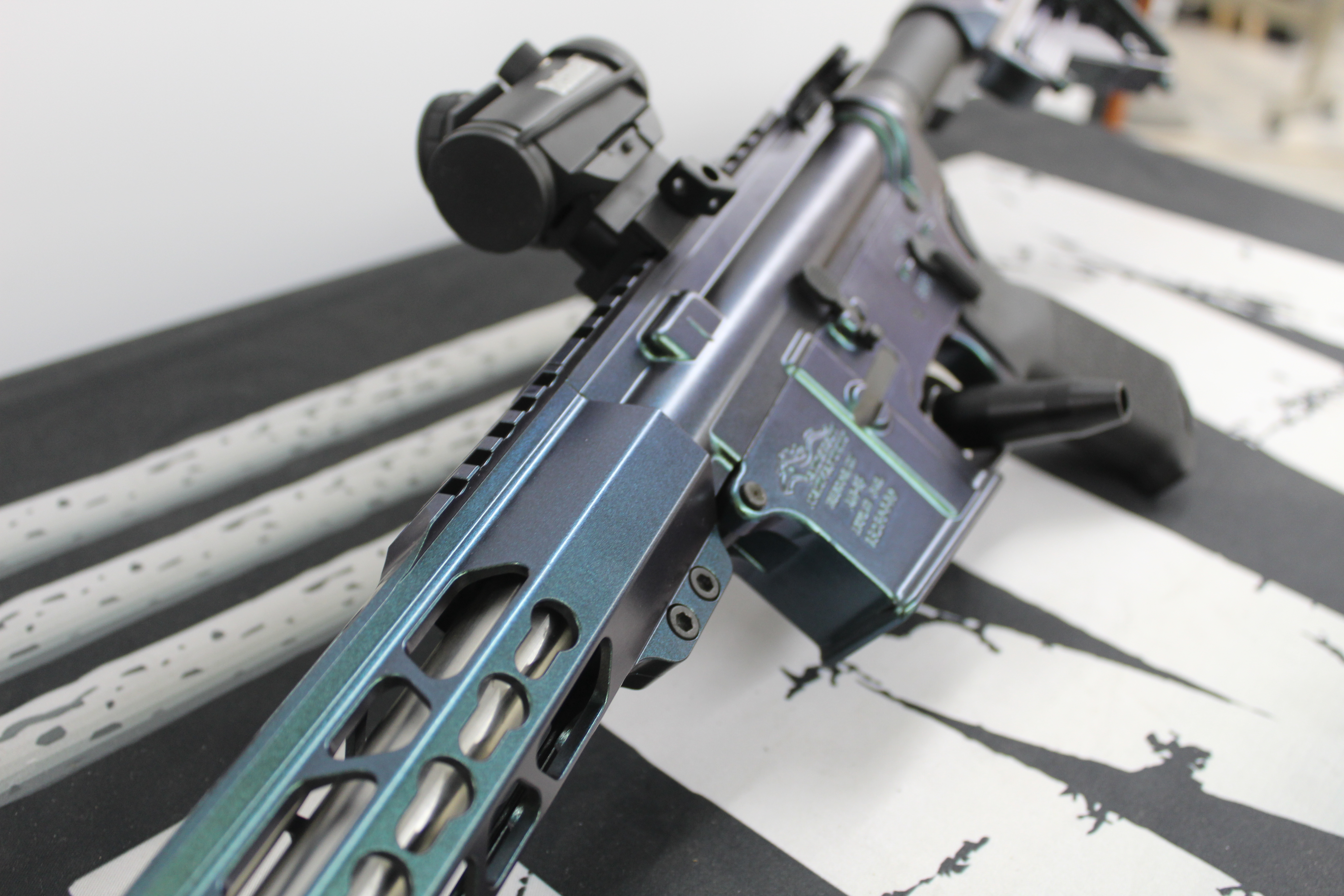 Anderson AR Build Cerakoted using Graphite Black | Cerakote