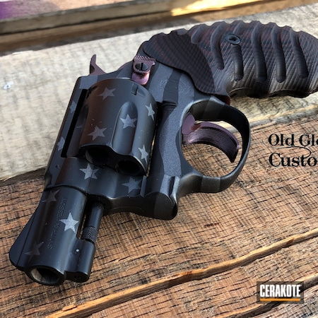 Powder Coating: Graphite Black H-146,Smith & Wesson,S.H.O.T,Model 37,Ghost Flag,American Flag,38 Special,Tungsten H-237,HIGH GLOSS CERAMIC CLEAR MC-160