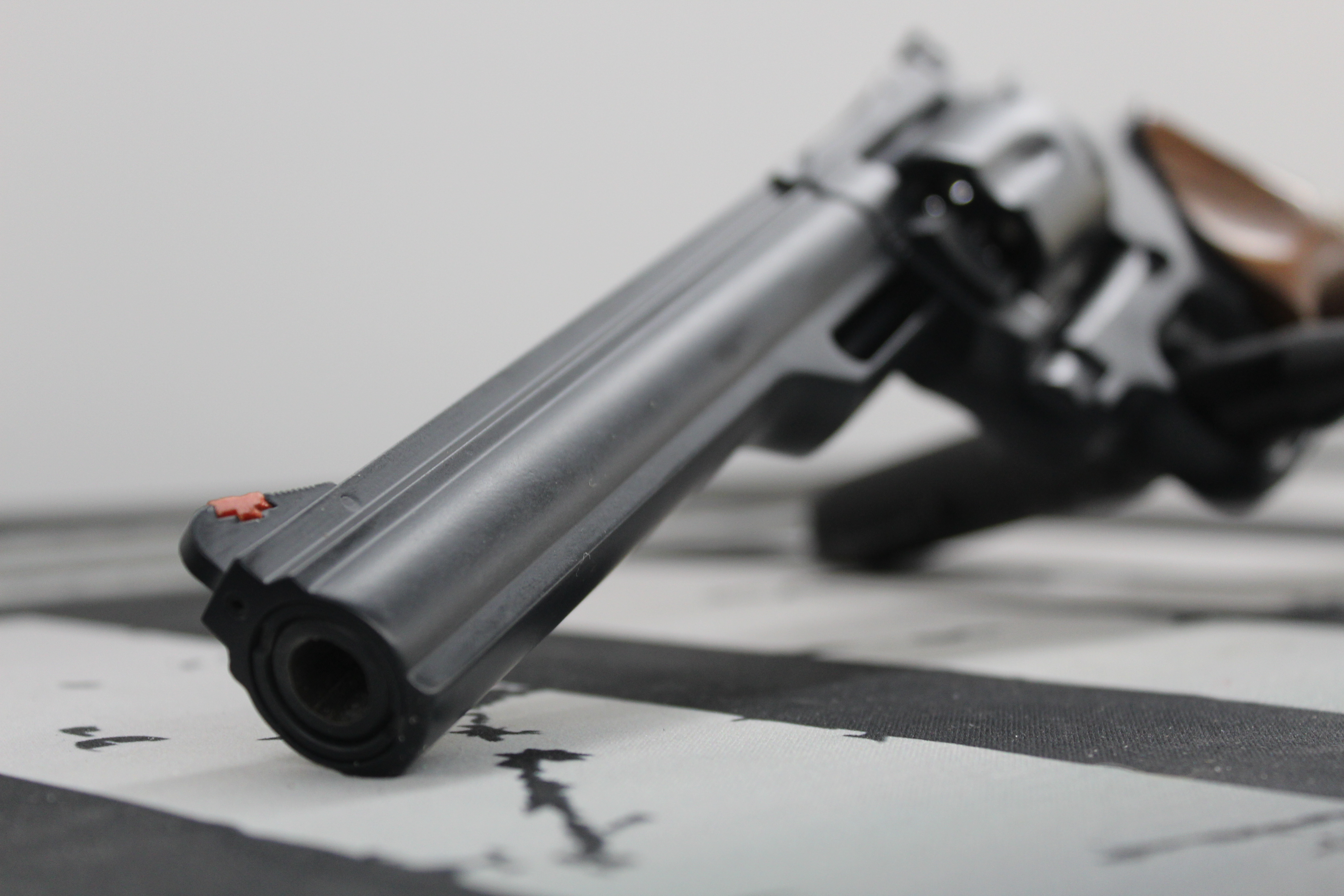 Socom Blue Dan Wesson Revolver Cerakoted using SOCOM Blue | Cerakote