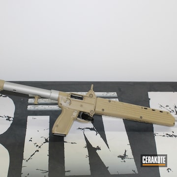 Kel-tec Sub-2000 Pistol-caliber Carbine Cerakoted Using Coyote Tan And Satin Mag