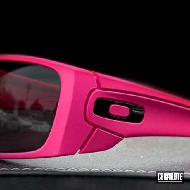 Oakley Sunglasses Cerakoted Using Sig™ Pink