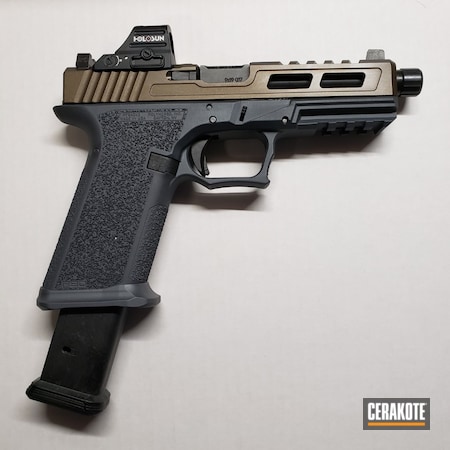 Powder Coating: 9mm,Midnight Bronze H-294,Glock,Stone Grey H-262,S.H.O.T