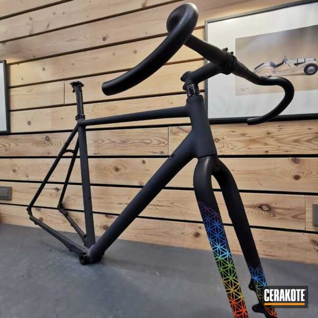 Cerakoted Custom Bike Frame